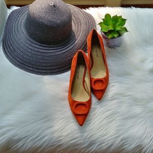 ⭐ NWT Audrey Brooke Suede Kitten Heels